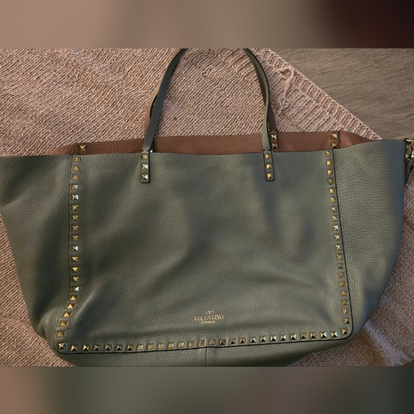 Valentino Rockstud Reversible Tote - Picture 1 of 13